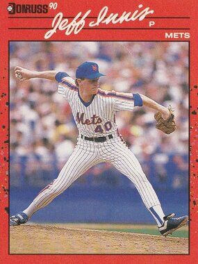 Jeff Innis - Donruss 90 Baseball Card